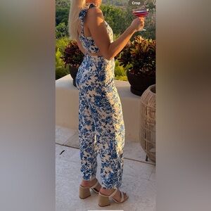 Blue and white Matching set - size medium